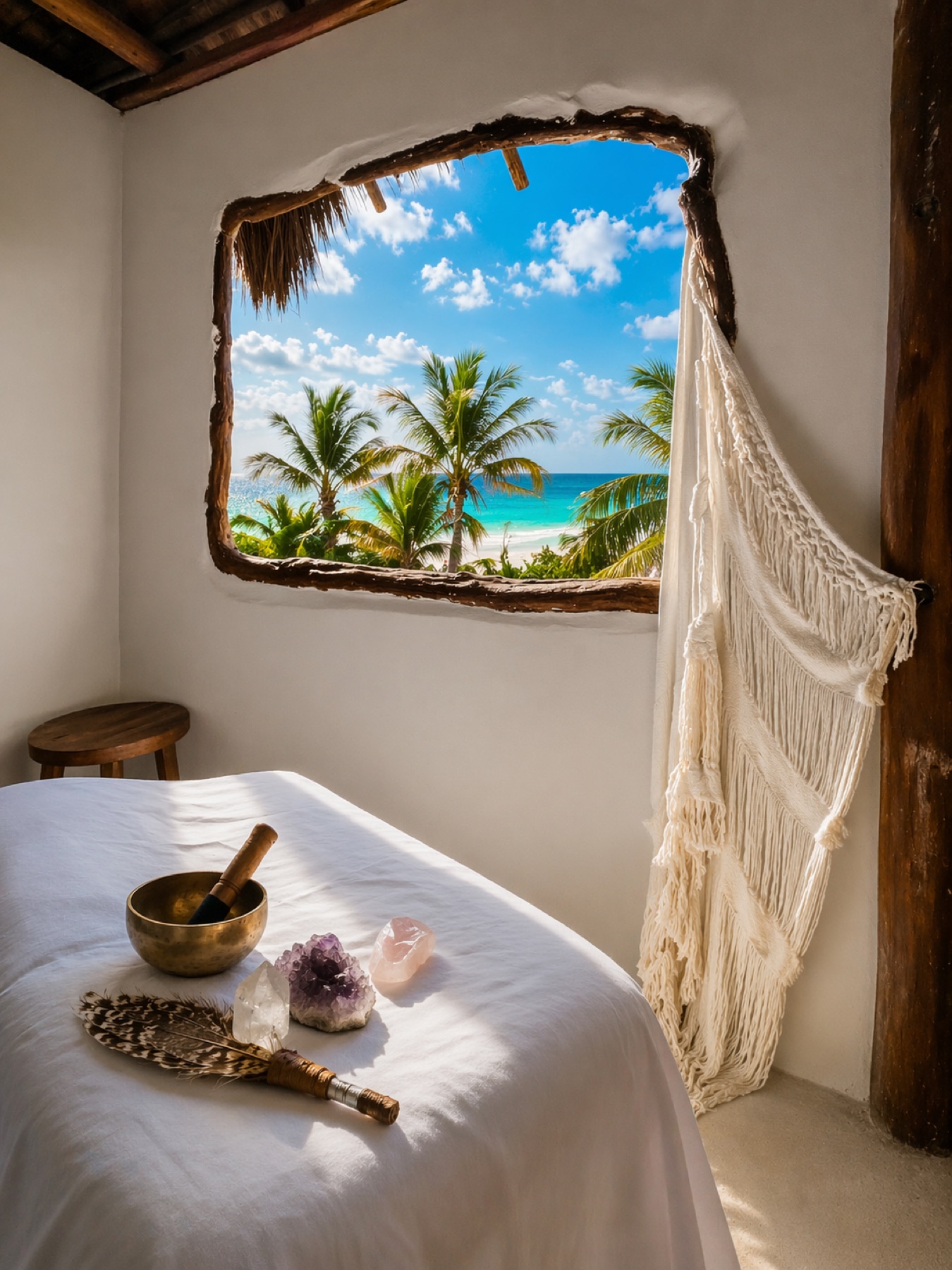 Oceanview spa treatment at Amansala