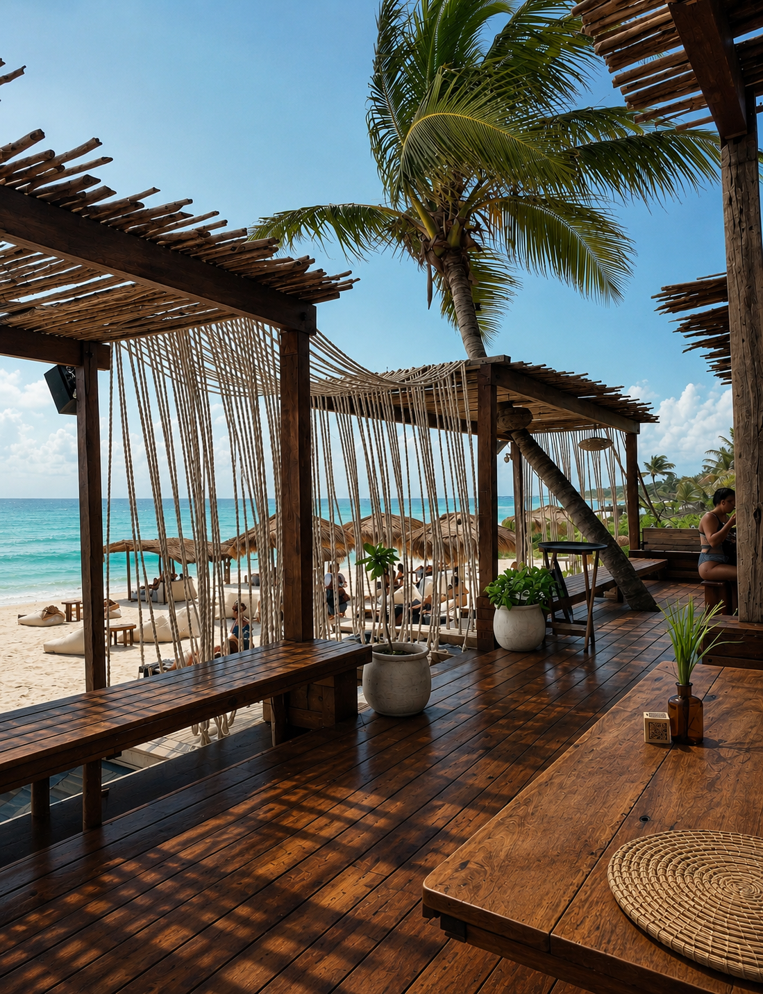 Beach deck