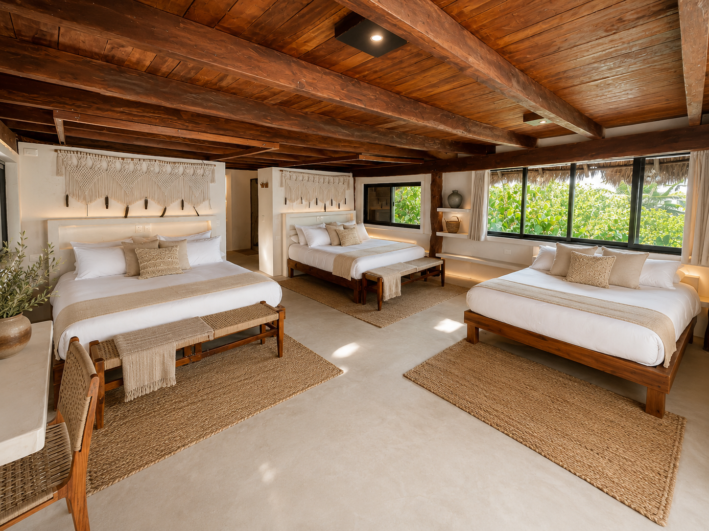 Triple room at Amansala